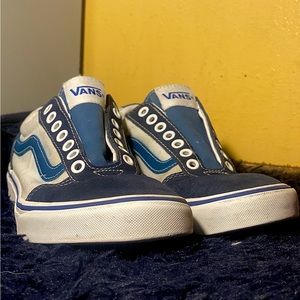 Navy Blue Vans Size 8.5(f) 7(m)